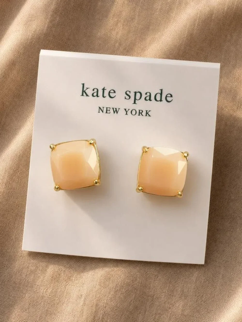 Kate Spade light pink earrings